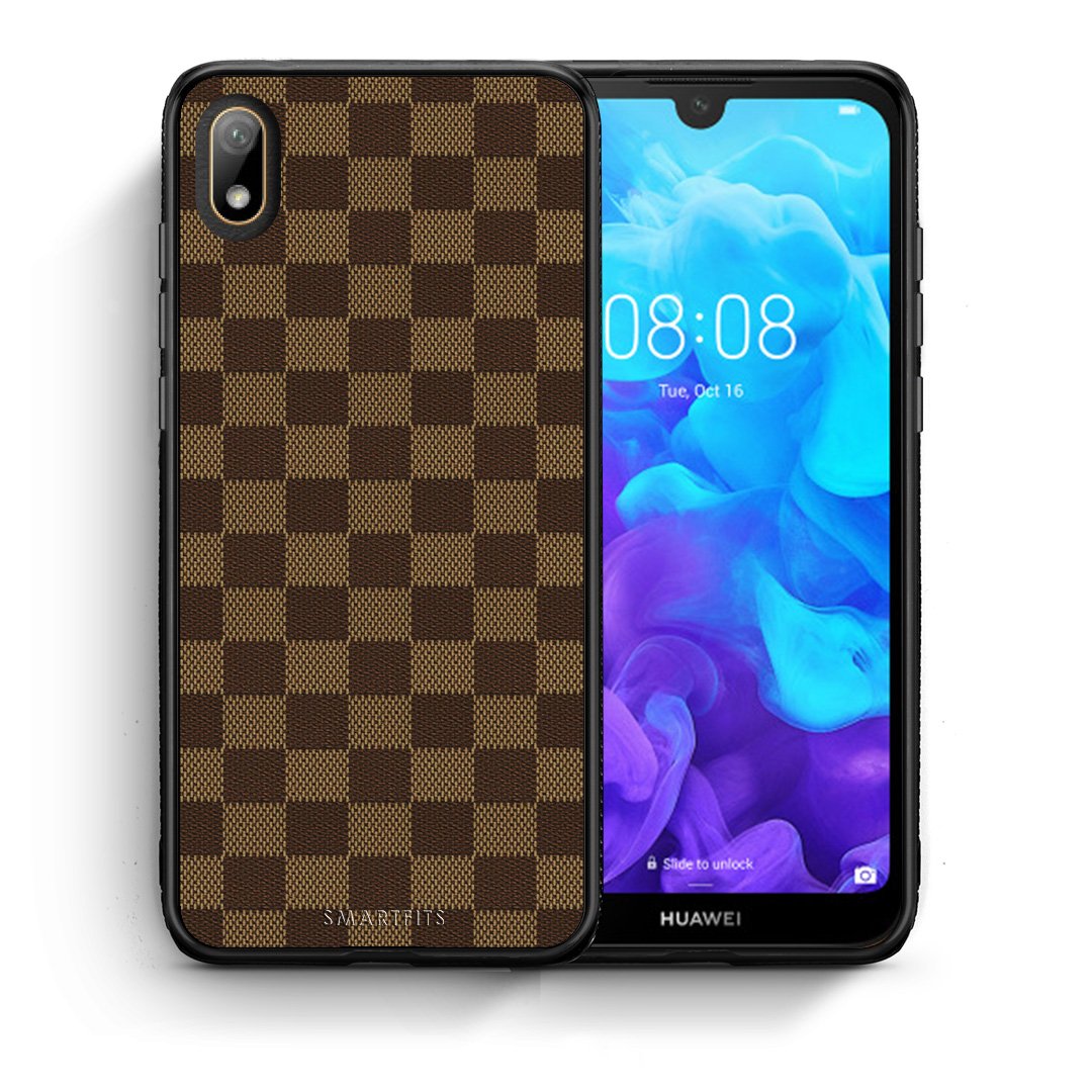 Θήκη Huawei Y5 2019 Glamour Designer από τη Smartfits με σχέδιο στο πίσω μέρος και μαύρο περίβλημα | Huawei Y5 2019 Glamour Designer case with colorful back and black bezels