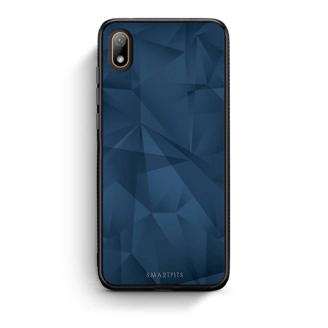 39 - Huawei Y5 2019 Blue Abstract Geometric case, cover, bumper
