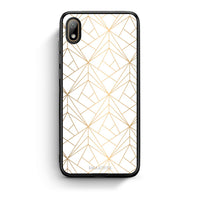 Thumbnail for 111 - Huawei Y5 2019 Luxury White Geometric case, cover, bumper