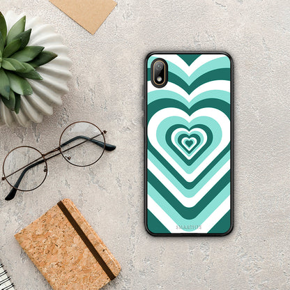 Green Hearts - Huawei Y5 2019 θήκη