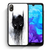 Thumbnail for Θήκη Huawei Y5 2019 Paint Bat Hero από τη Smartfits με σχέδιο στο πίσω μέρος και μαύρο περίβλημα | Huawei Y5 2019 Paint Bat Hero case with colorful back and black bezels