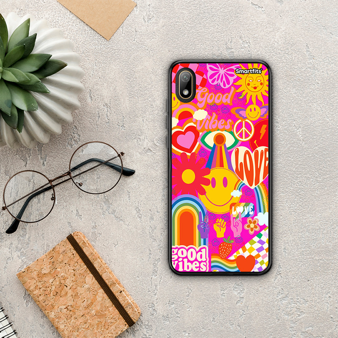 Hippie Love - Huawei Y5 2019 θήκη