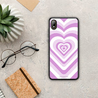 Thumbnail for Lilac Hearts - Huawei Y5 2019 θήκη