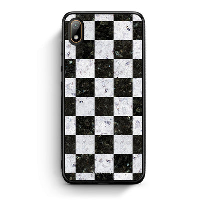 4 - Huawei Y5 2019 Square Geometric Marble case, cover, bumper