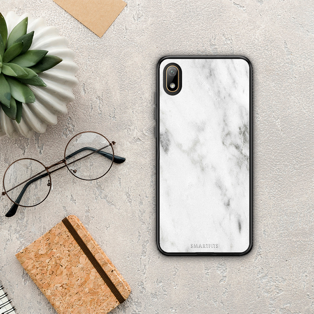 Marble White - Huawei Y5 2019 θήκη