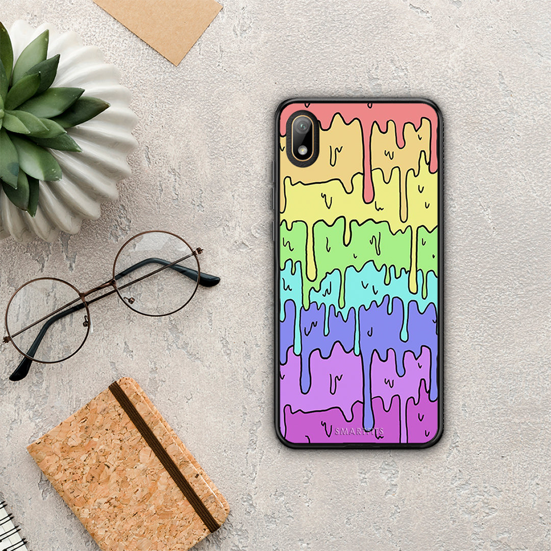 Melting Rainbow - Huawei Y5 2019 θήκη
