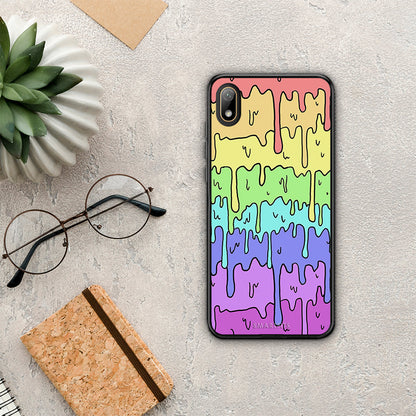 Melting Rainbow - Huawei Y5 2019 θήκη
