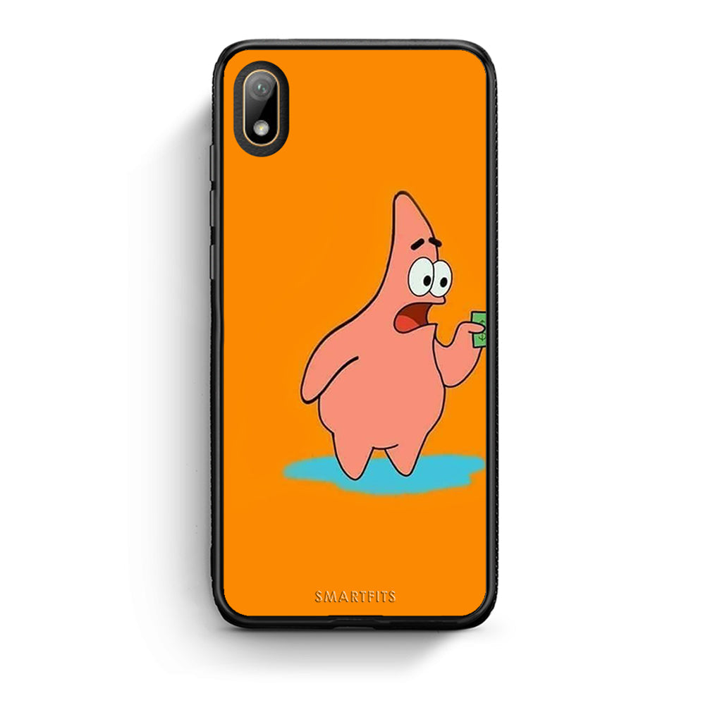Huawei Y5 2019 No Money 1 Θήκη Αγίου Βαλεντίνου από τη Smartfits με σχέδιο στο πίσω μέρος και μαύρο περίβλημα | Smartphone case with colorful back and black bezels by Smartfits