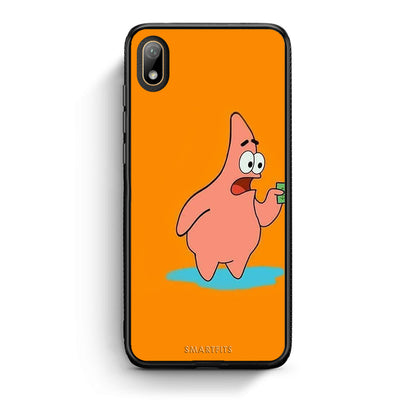 Huawei Y5 2019 No Money 1 Θήκη Αγίου Βαλεντίνου από τη Smartfits με σχέδιο στο πίσω μέρος και μαύρο περίβλημα | Smartphone case with colorful back and black bezels by Smartfits