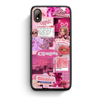 Thumbnail for Huawei Y5 2019 Pink Love Θήκη Αγίου Βαλεντίνου από τη Smartfits με σχέδιο στο πίσω μέρος και μαύρο περίβλημα | Smartphone case with colorful back and black bezels by Smartfits