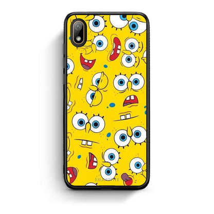 4 - Huawei Y5 2019 Sponge PopArt case, cover, bumper