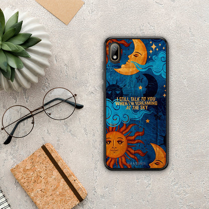 Screaming Sky - Huawei Y5 2019 θήκη