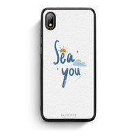 Thumbnail for Huawei Y5 2019 Sea You Θήκη από τη Smartfits με σχέδιο στο πίσω μέρος και μαύρο περίβλημα | Smartphone case with colorful back and black bezels by Smartfits