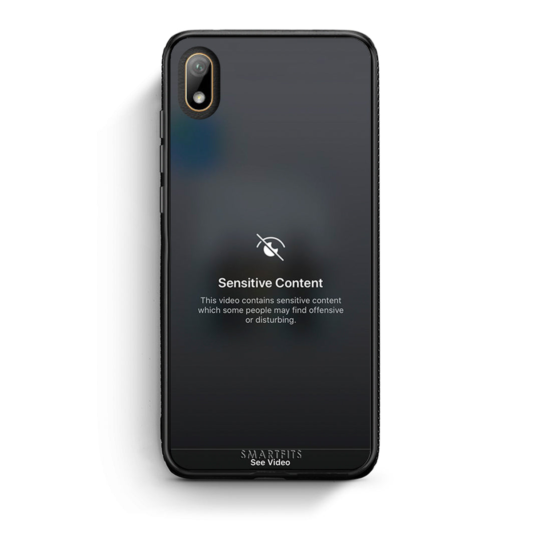 Huawei Y5 2019 Sensitive Content θήκη από τη Smartfits με σχέδιο στο πίσω μέρος και μαύρο περίβλημα | Smartphone case with colorful back and black bezels by Smartfits