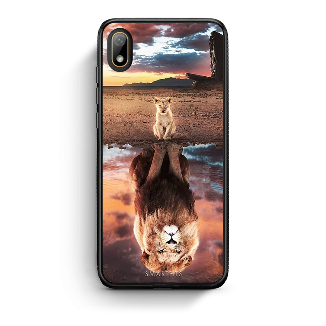 Huawei Y5 2019 Sunset Dreams Θήκη Αγίου Βαλεντίνου από τη Smartfits με σχέδιο στο πίσω μέρος και μαύρο περίβλημα | Smartphone case with colorful back and black bezels by Smartfits