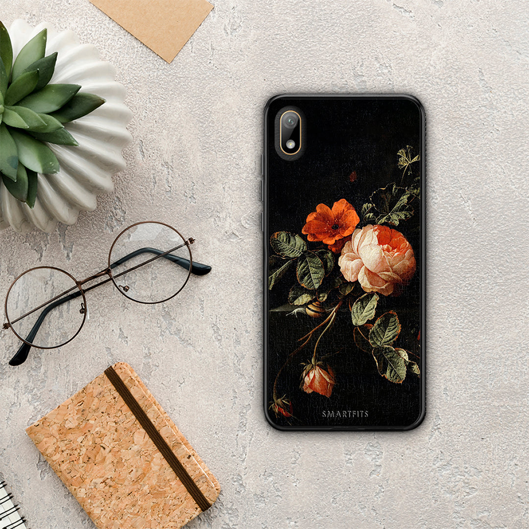 Vintage Roses - Huawei Y5 2019 θήκη