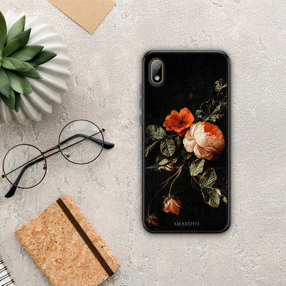 Vintage Roses - Huawei Y5 2019 θήκη