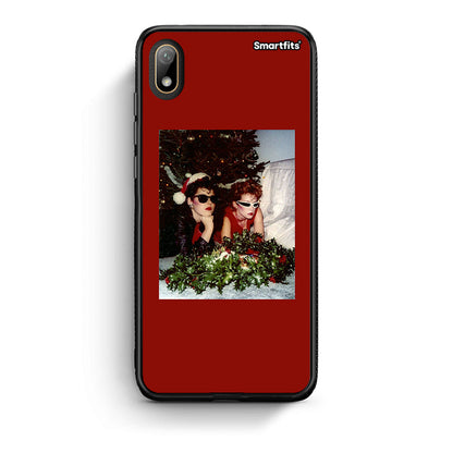 Huawei Y5 2019 Waiting For Xmas θήκη από τη Smartfits με σχέδιο στο πίσω μέρος και μαύρο περίβλημα | Smartphone case with colorful back and black bezels by Smartfits