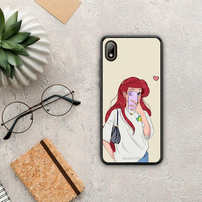 Walking Mermaid - Huawei Y5 2019 θήκη