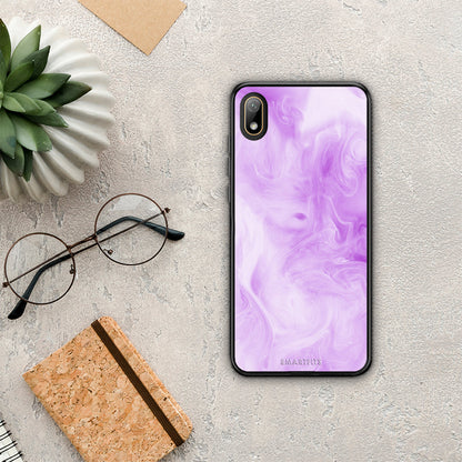 Watercolor Lavender - Huawei Y5 2019 θήκη