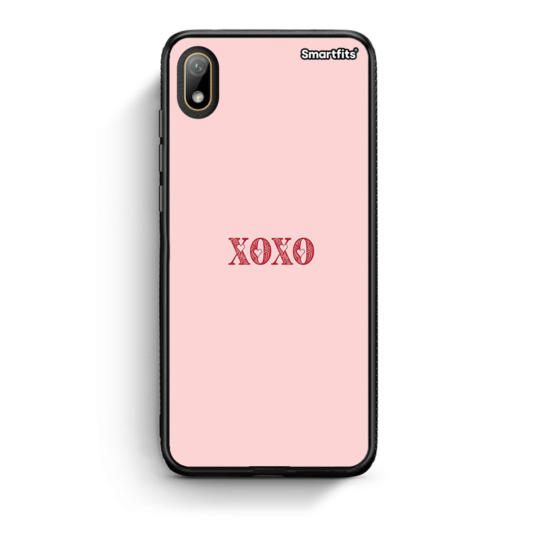 Huawei Y5 2019 XOXO Love θήκη από τη Smartfits με σχέδιο στο πίσω μέρος και μαύρο περίβλημα | Smartphone case with colorful back and black bezels by Smartfits
