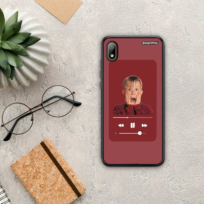 Xmas Alone Music - Huawei Y5 2019 θήκη