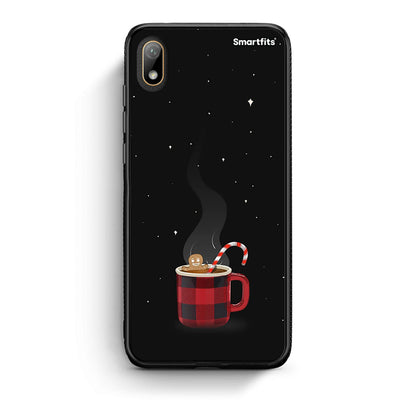 Huawei Y5 2019 Xmas Bathing θήκη από τη Smartfits με σχέδιο στο πίσω μέρος και μαύρο περίβλημα | Smartphone case with colorful back and black bezels by Smartfits