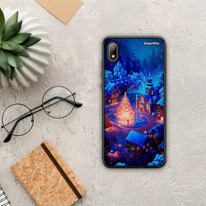 Xmas Village - Huawei Y5 2019 θήκη