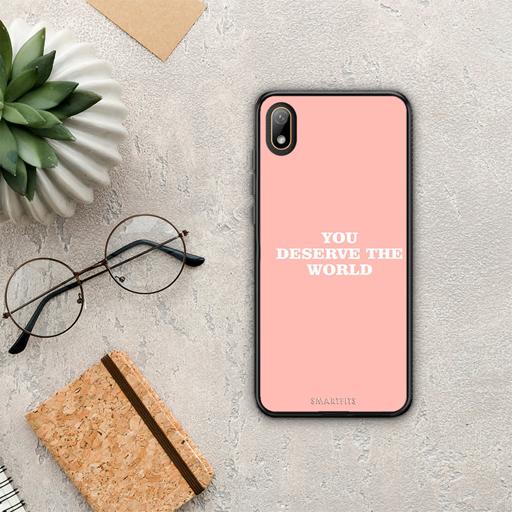 You Deserve The World - Huawei Y5 2019 θήκη
