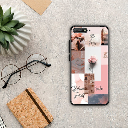 Aesthetic Collage - Huawei Y6 2018 / Honor 7A θήκη