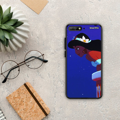 Alladin And Jasmine Love 2 - Huawei Y6 2018 / Honor 7A θήκη