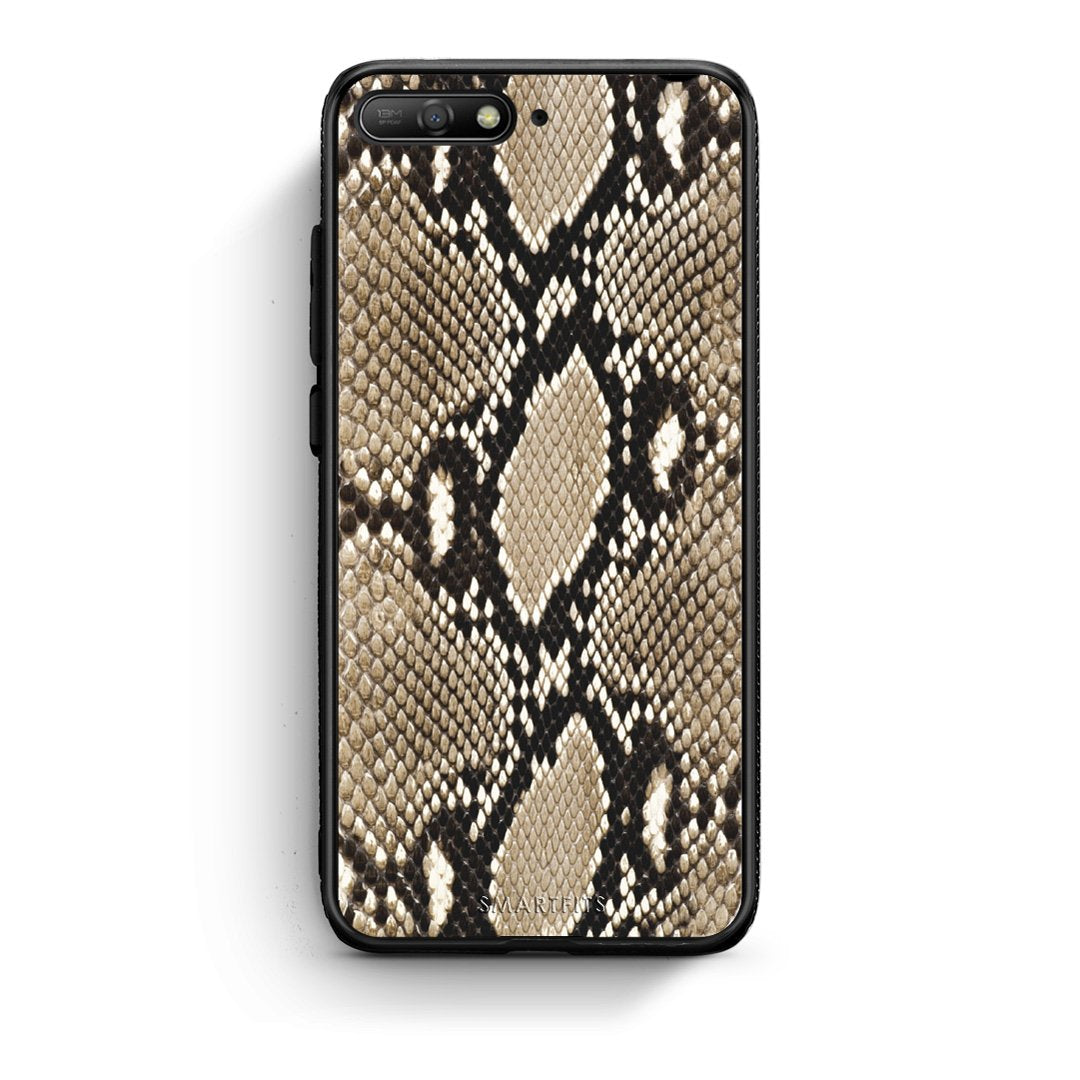 23 - Huawei Y6 2018 Fashion Snake Animal case, cover, bumper