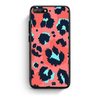Thumbnail for 22 - Huawei Y6 2018 Pink Leopard Animal case, cover, bumper