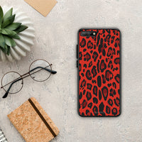 Thumbnail for Animal Red Leopard - Huawei Y6 2018 / Honor 7A θήκη