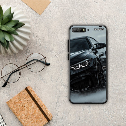 Black BMW - Huawei Y6 2018 / Honor 7A θήκη