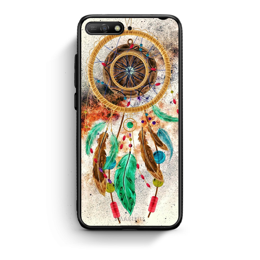 4 - Huawei Y6 2018 DreamCatcher Boho case, cover, bumper