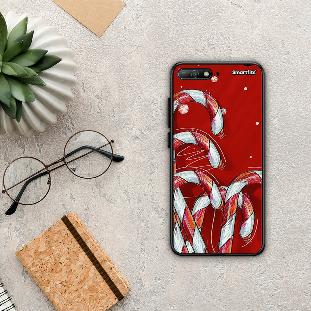 Candy Cane - Huawei Y6 2018 / Honor 7A θήκη