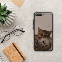 Thumbnail for Cats In Love - Huawei Y6 2018 / Honor 7A θήκη