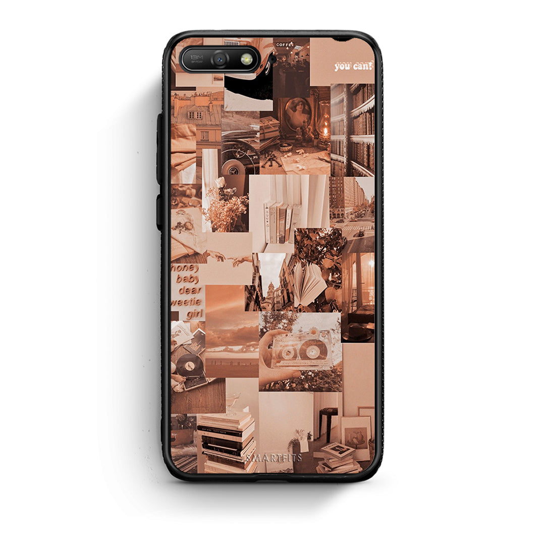 Huawei Y6 2018 Collage You Can Θήκη Αγίου Βαλεντίνου από τη Smartfits με σχέδιο στο πίσω μέρος και μαύρο περίβλημα | Smartphone case with colorful back and black bezels by Smartfits