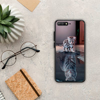 Thumbnail for Cute Tiger - Huawei Y6 2018 / Honor 7A θήκη