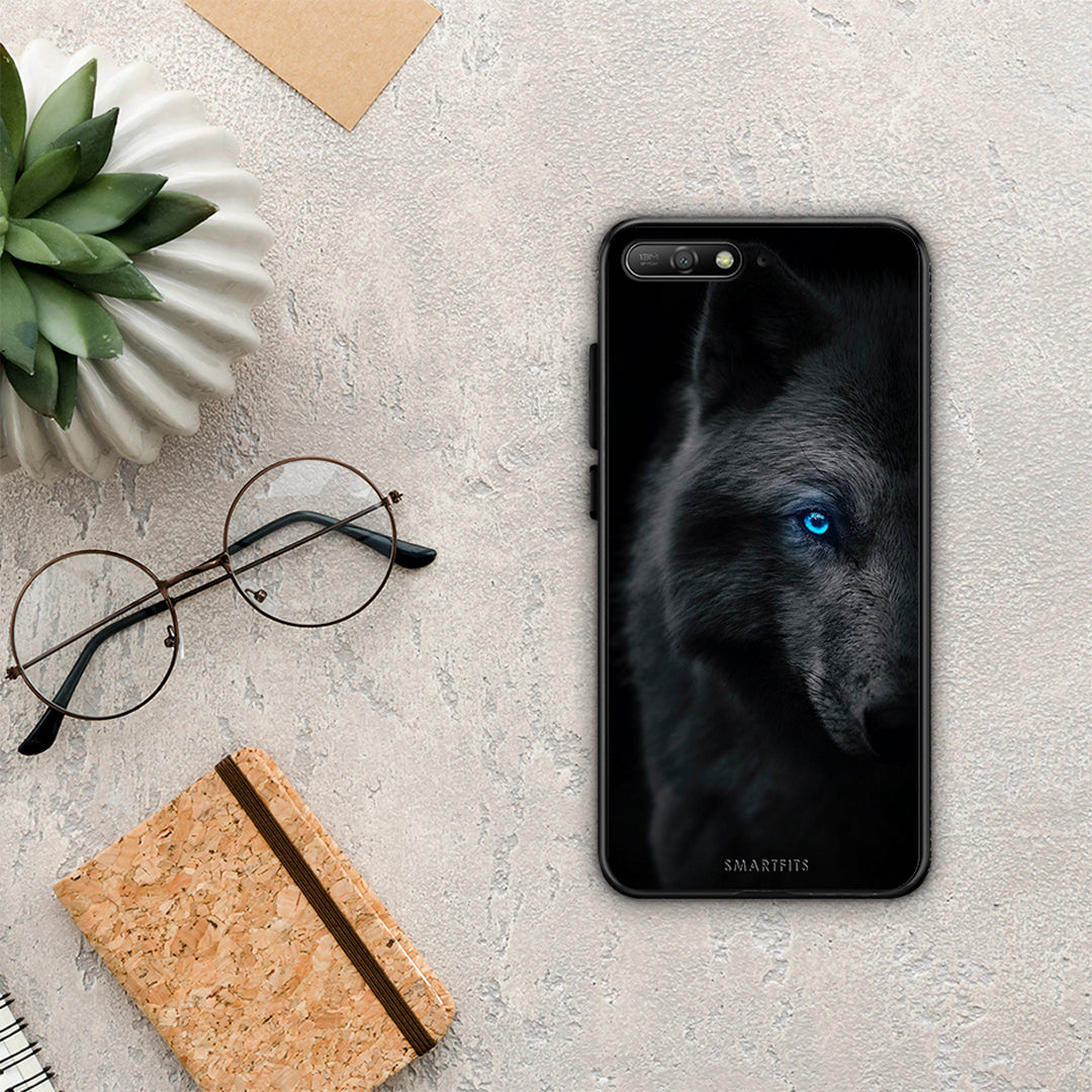 Dark Wolf - Huawei Y6 2018 / Honor 7A θήκη