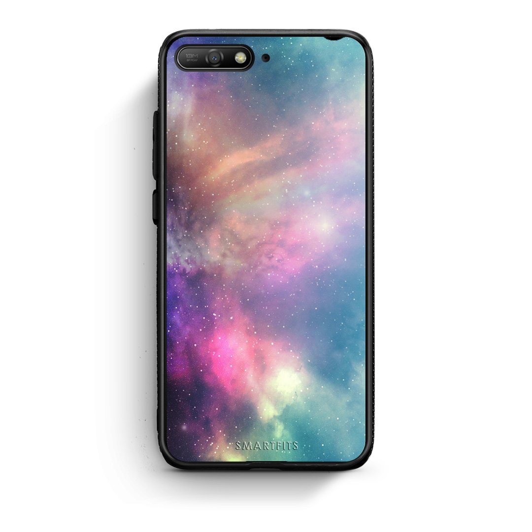 105 - Huawei Y6 2018 Rainbow Galaxy case, cover, bumper