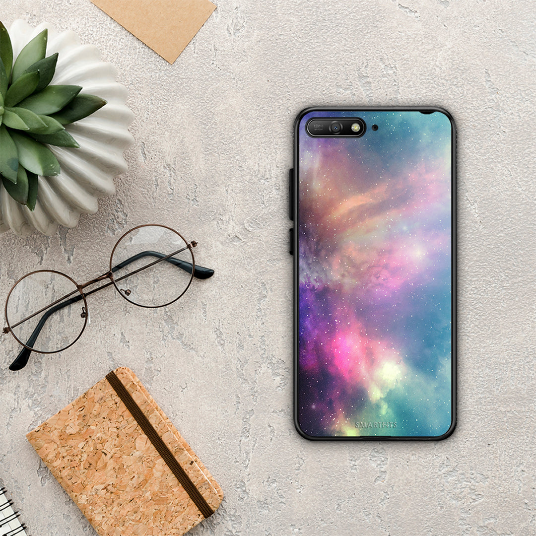 Galactic Rainbow - Huawei Y6 2018 / Honor 7A θήκη