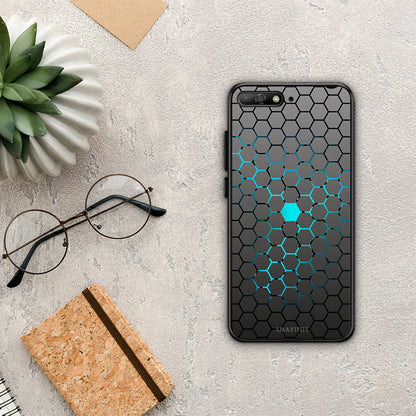 Geometric Hexagonal - Huawei Y6 2018 / Honor 7A θήκη
