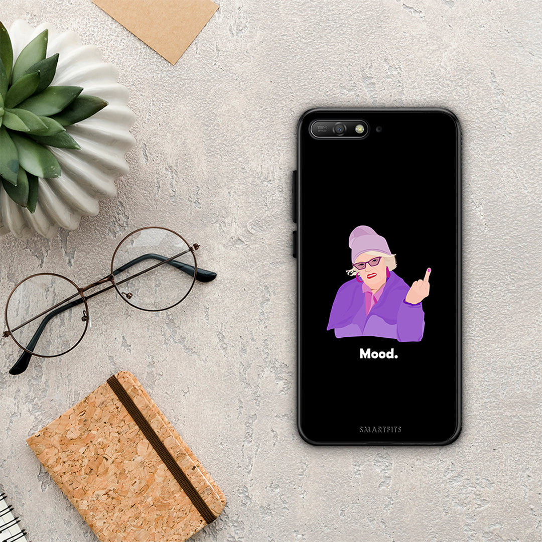 Grandma Mood Black - Huawei Y6 2018 / Honor 7A θήκη