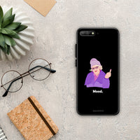Thumbnail for Grandma Mood Black - Huawei Y6 2018 / Honor 7A θήκη