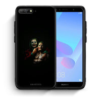 Thumbnail for Θήκη Huawei Y6 2018 Clown Hero από τη Smartfits με σχέδιο στο πίσω μέρος και μαύρο περίβλημα | Huawei Y6 2018 Clown Hero case with colorful back and black bezels