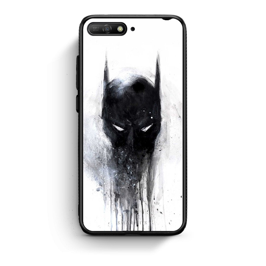 4 - Huawei Y6 2018 Paint Bat Hero case, cover, bumper