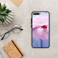 Thumbnail for Ladybug Flower - Huawei Y6 2018 / Honor 7A θήκη