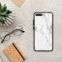 Thumbnail for Marble White - Huawei Y6 2018 / Honor 7A θήκη